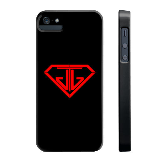 JTJ Blood Red Logo Phone Case Slim iPhone 5/5s - Jain The Jeweler