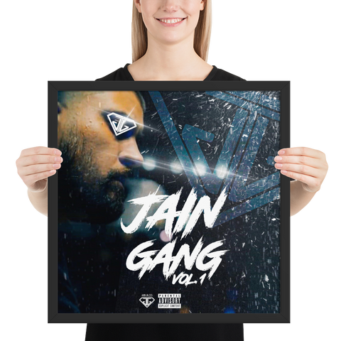 JAIN GANG: VOLUME 1 - Album Cover Framed Poster