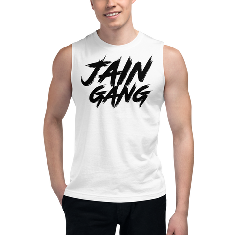 JAIN GANG JTJ Logo Workout Tank Top Shirt