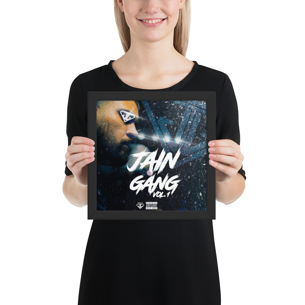JAIN GANG: VOLUME 1 - Album Cover Framed Poster