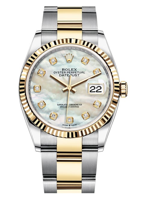 Rolex Datejust 36mm Two Tone 126233MOPDO