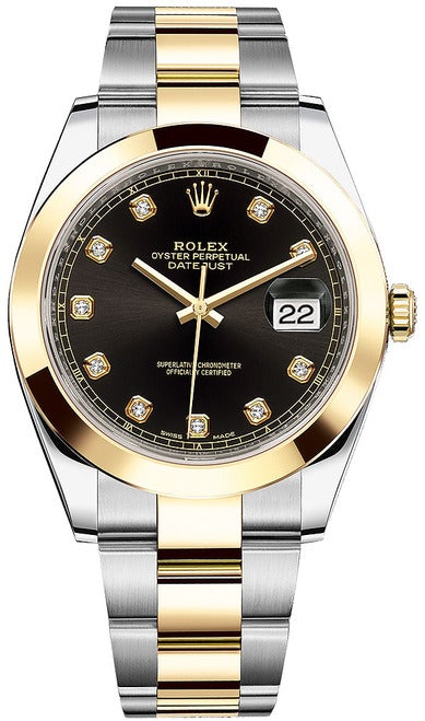 Rolex Datejust 41mm Yellow Gold and Steel 126303 BDSO