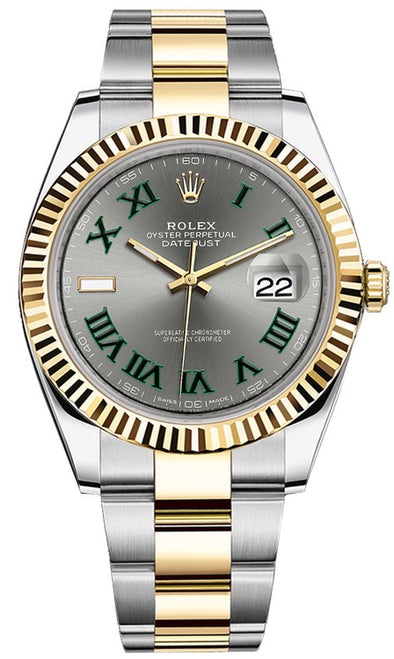 Rolex Datejust 41mm Yellow Gold and Steel 126333 GRO
