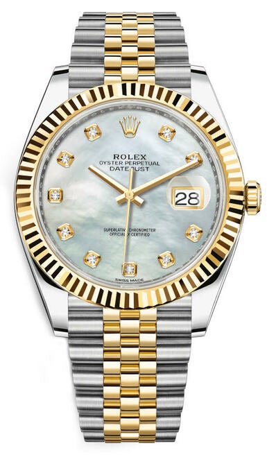 Rolex Datejust 41mm Yellow Gold and Steel 126333MOPDFJ