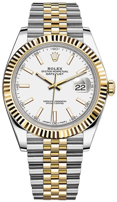 Rolex Datejust 41mm Yellow Gold and Steel 126333 WIFJ