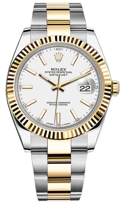 Rolex Datejust 41mm Yellow Gold and Steel 126333 WIFO
