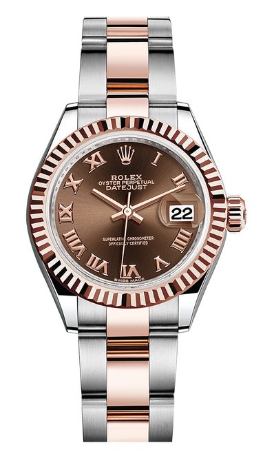 Rolex Lady Datejust 28mm Everose Fluted Two-Tone 279171CRFO