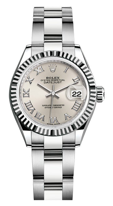 Rolex Lady Datejust 28mm Fluted Stainless Steel 279174SRFO