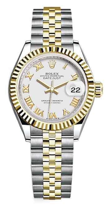 Rolex Lady Datejust 28mm Fluted Two-Tone 279173 WRJ