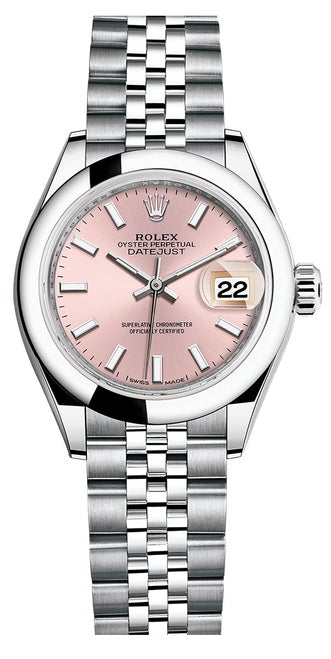 Rolex Lady Datejust 28mm Smooth Stainless Steel 279160PISJ