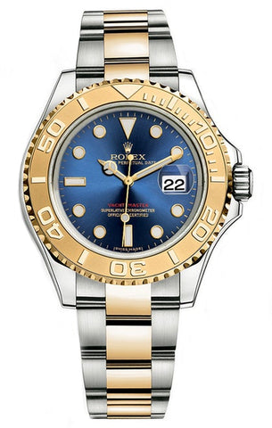Rolex Yacht-Master Two-Tone 16623 Pre-Owned Blue
