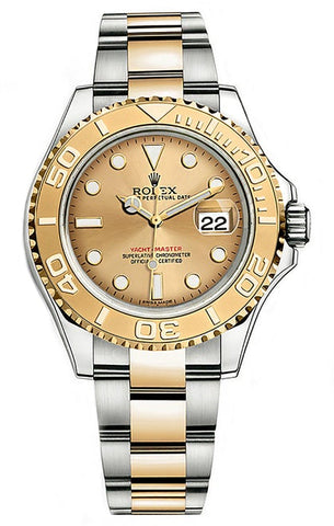 Rolex Yacht-Master Two-Tone 16623 Pre-Owned Champagne