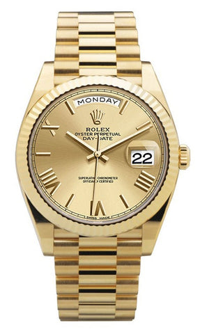 Rolex Yellow Gold President Day Date 40 228238 CR