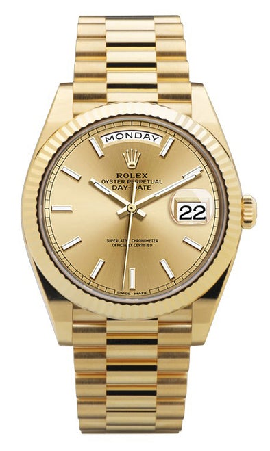 Rolex Yellow Gold President Day Date 40 228238 CX