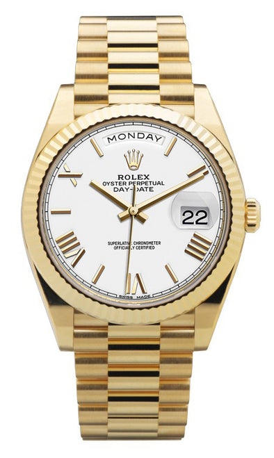 Rolex Yellow Gold President Day Date 40 228238 WRF